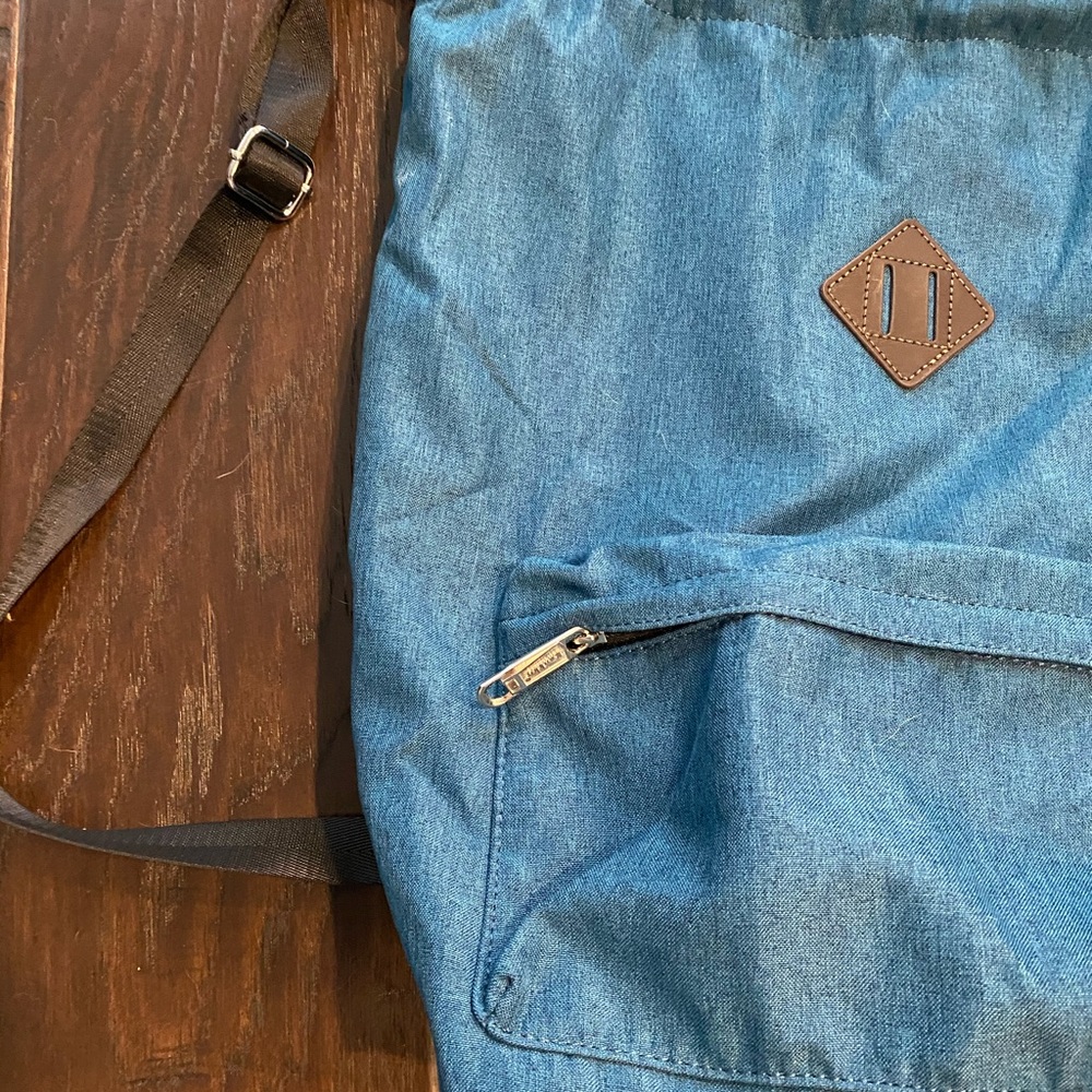 Blue Drawstring bag - Picture 2 of 3